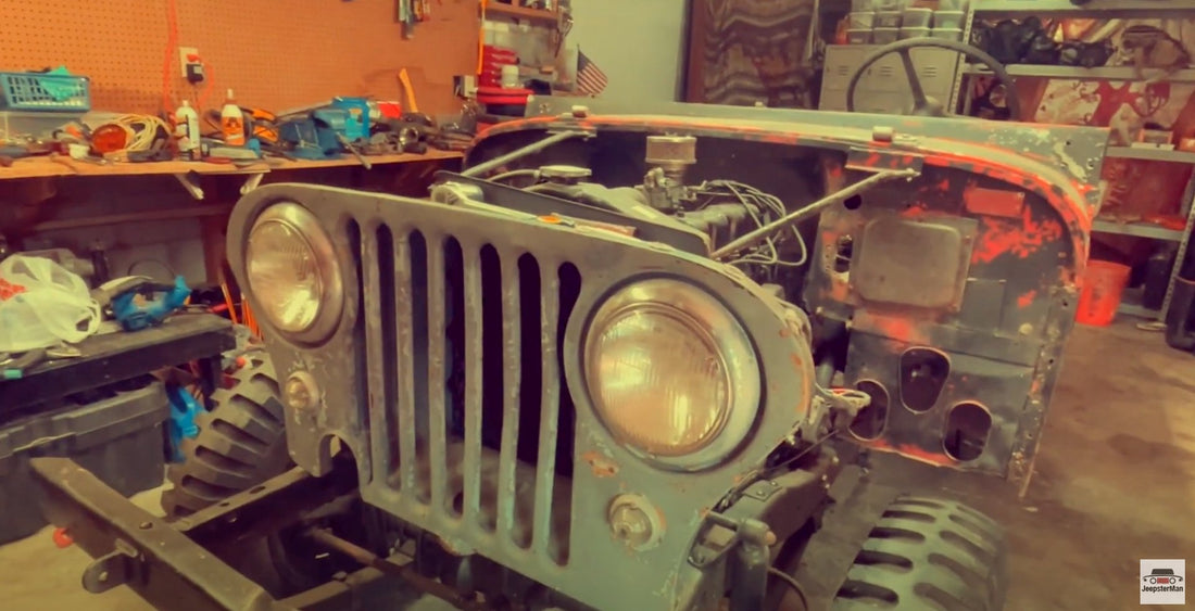 1952 CJ5 "Frank" Restoration - The JeepsterMan