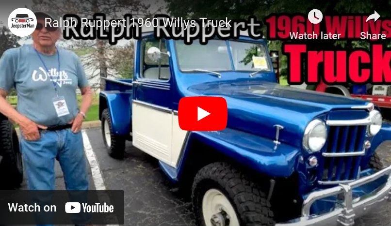 1960 Willys Overland Truck - The JeepsterMan