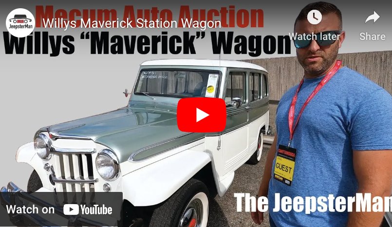 "Maverick" Wagon at Mecum - The JeepsterMan