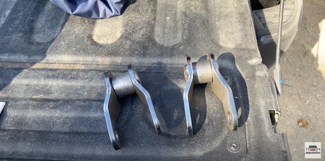 Pickup Truck: Rear Shackles - The JeepsterMan