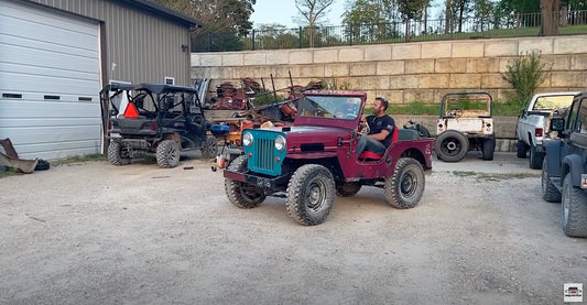 Team JeepsterMan 1962 CJ3B - The JeepsterMan