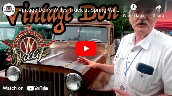 Vintage Don's Willys Pickup - The JeepsterMan