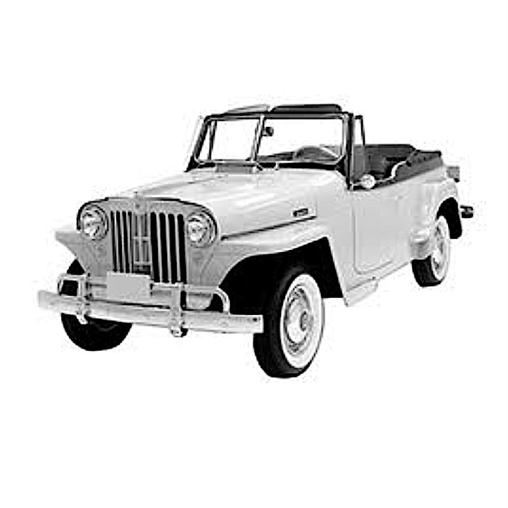 Willys VJ Jeepster, (19481951) The JeepsterMan