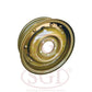 Military 16" Steel Combat Wheel, 1941-1945, Willys MB and Ford GPW