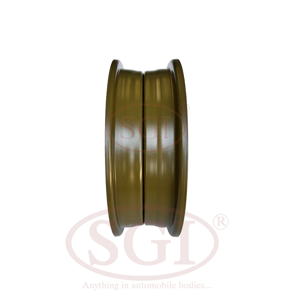 Military 16" Steel Combat Wheel, 1941-1945, Willys MB and Ford GPW