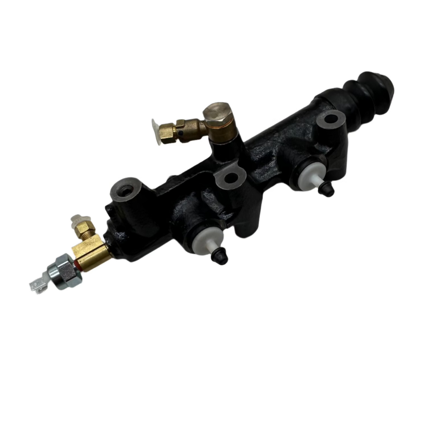 Dual Reservoir Master Cylinder Conversion w/Remote Reservoir, 1941-1971, Willys and Jeep