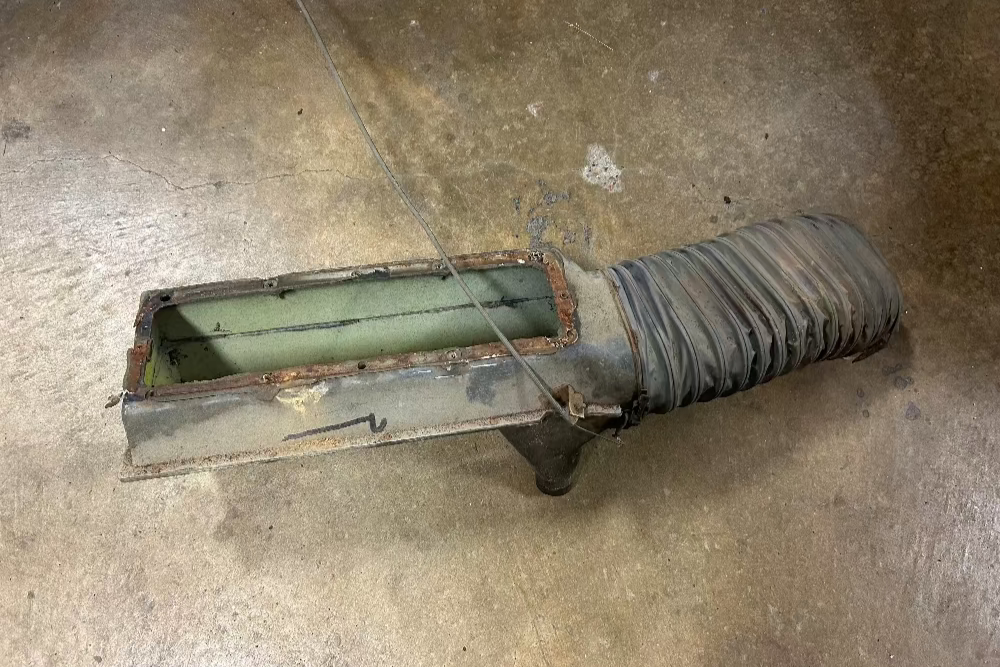 Jeep fresh air intake box