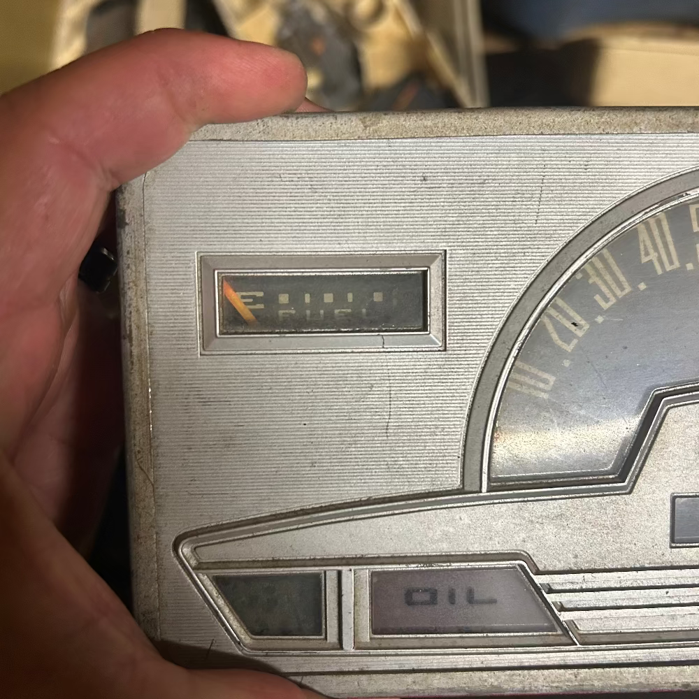 Jeepster Commando Fuel Gauge