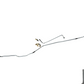 Fuel Line Kit, Pre-Formed Steel, US Made, 1946-1949 Willys Jeep CJ-2A