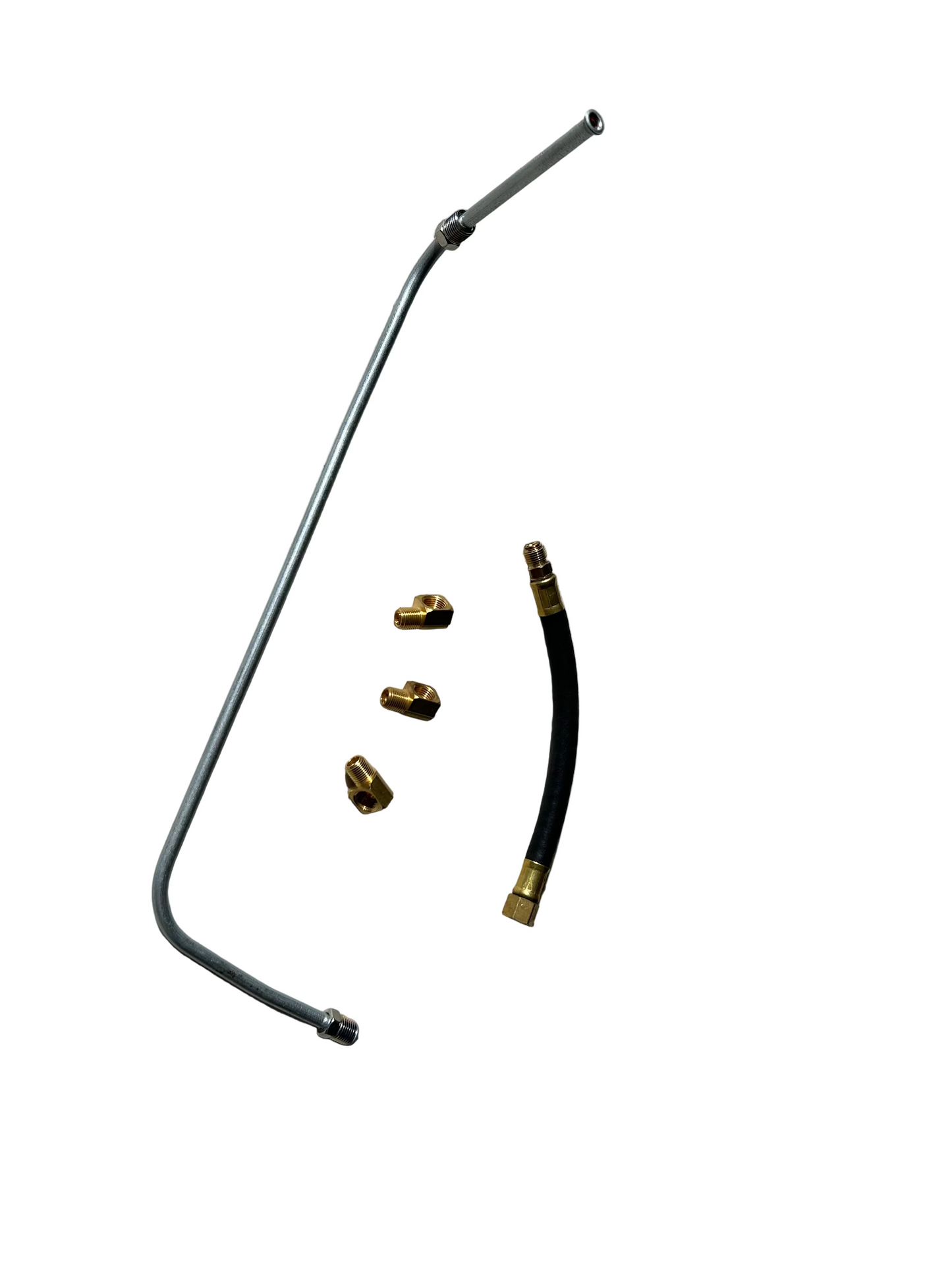 Fuel Line Kit, Pre-Formed Steel, US Made, 1946-1949 Willys Jeep CJ-2A