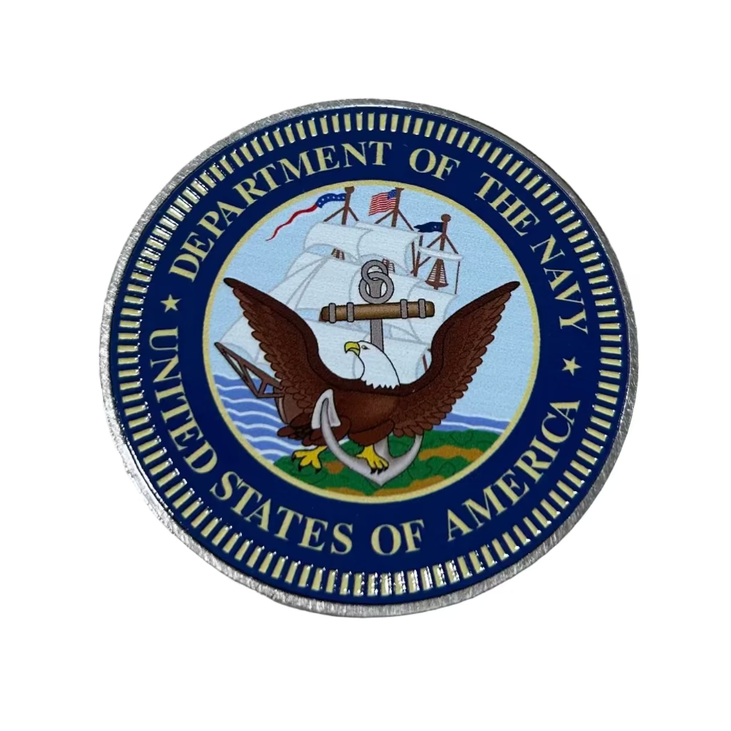 Navy Jeep Badge