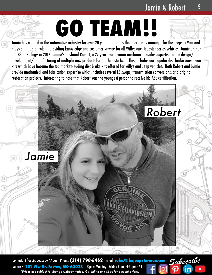 About Us Willys Jeep Parts The Jeepster Man The JeepsterMan