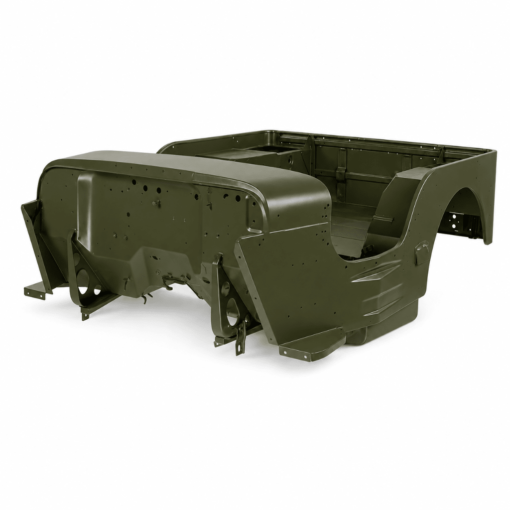 ACM2 Composite Body Tub, 1944-1945, MB and GPW - The JeepsterMan