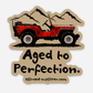 Aged to Perfection Decal - The JeepsterMan