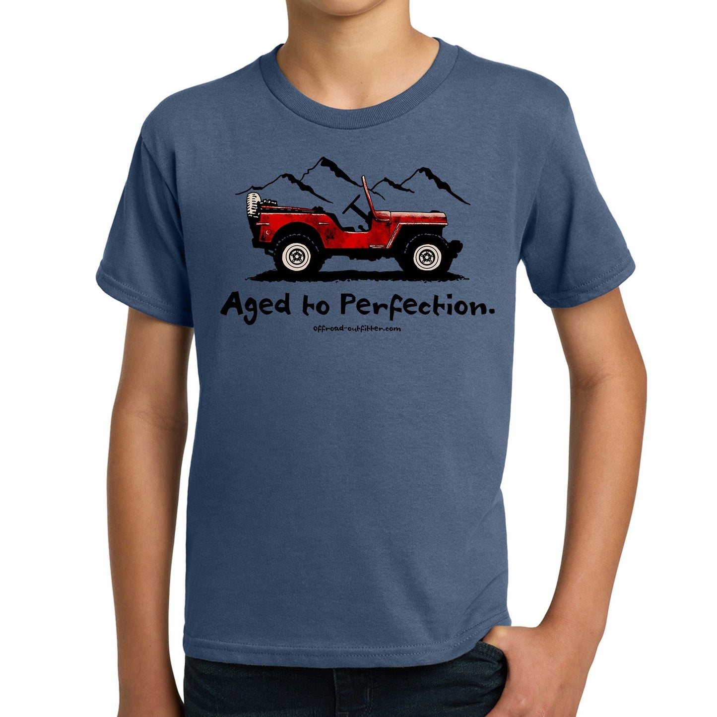 Aged to Perfection Youth T-Shirt - The JeepsterMan