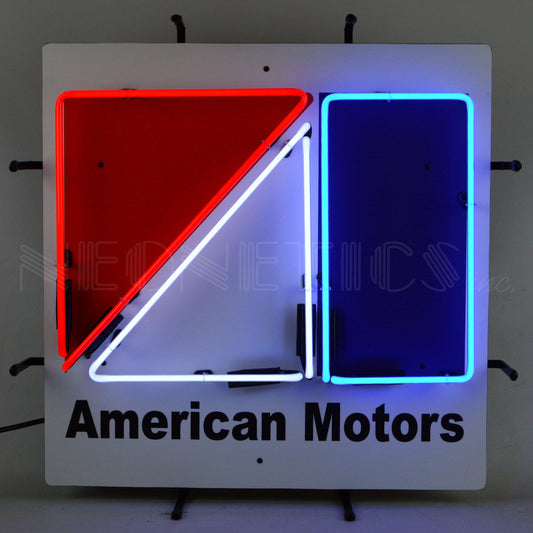 AMC Neon Sign with Backing - The JeepsterMan