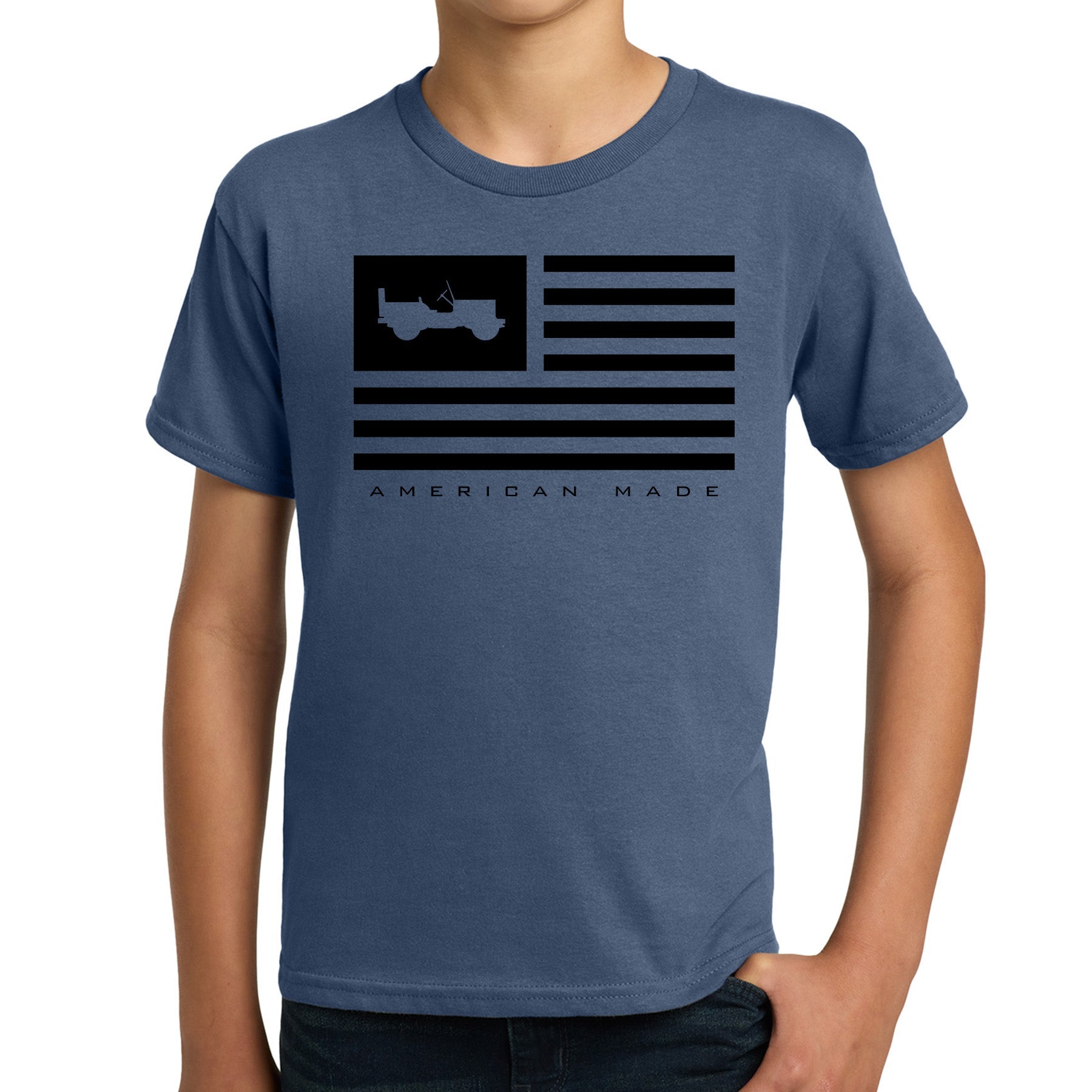 American Made Youth T-Shirt - The JeepsterMan