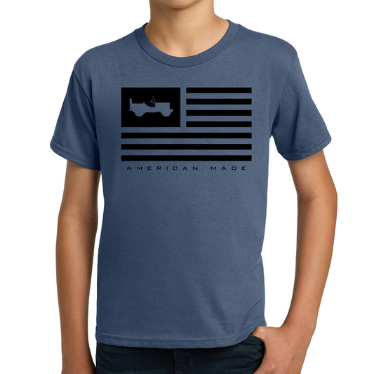 American Made Youth T-Shirt - The JeepsterMan