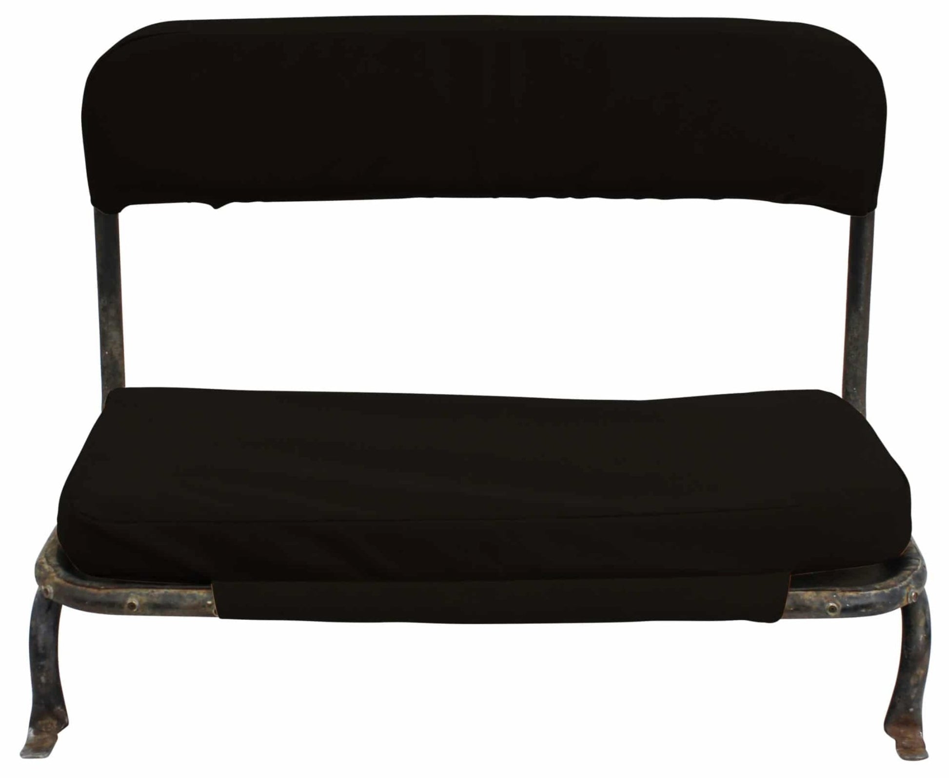 Big Willy 7" High Back Canvas Rear Bench Seat Cover & Cushion, (1950-1952) Willys Jeep M38 - The JeepsterMan