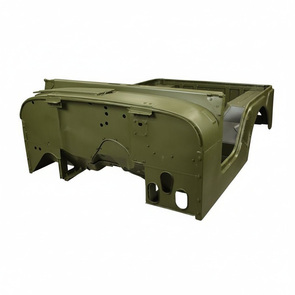Body Tub, 1952-1968, Willys Jeep M38A1 - The JeepsterMan