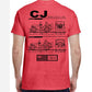 CJ Blueprint T-Shirt - The JeepsterMan