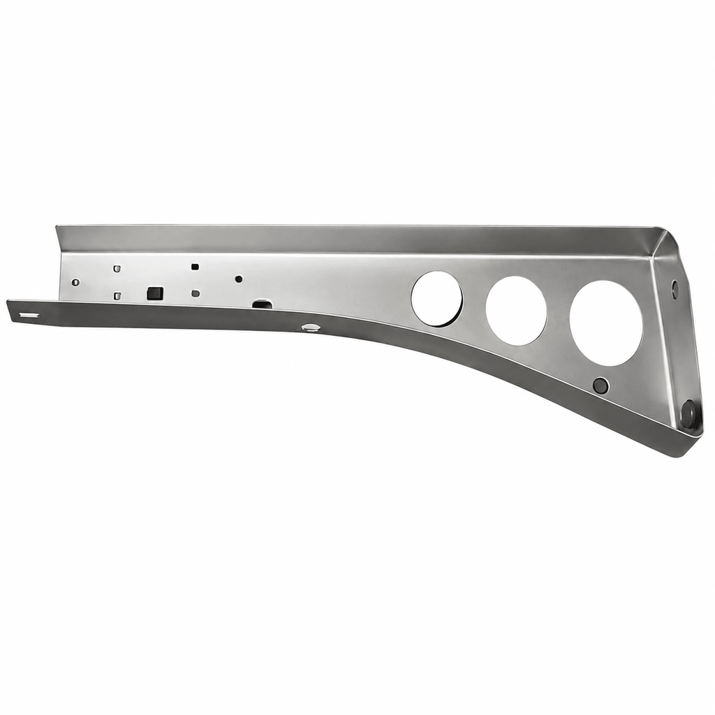 Cowl & Dash Support Brace, US Made, Driver (LH), 1941-1953, MB, GPW, CJ-2A, 3A, M38 - The JeepsterMan