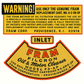 Decal For C - 3 Oil Filter, 1945 - 1964, Willys and Jeeps - The JeepsterMan
