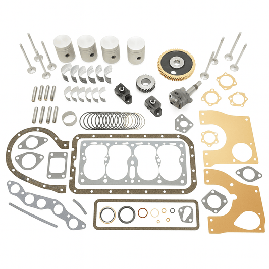 Engine Rebuild Kit, 4 - 134 F - Head, 1950 - 1971, Willys and Jeep - The JeepsterMan