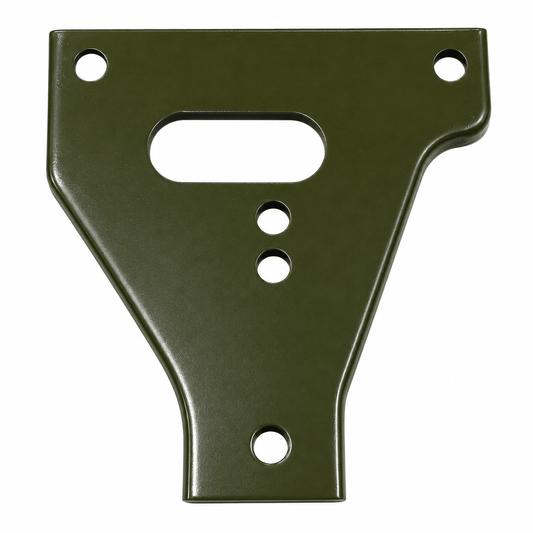 Front Bumper Gusset – LH Side Reinforcement – MB, GPW & Early CJ-2A (1941–1948) - The JeepsterMan