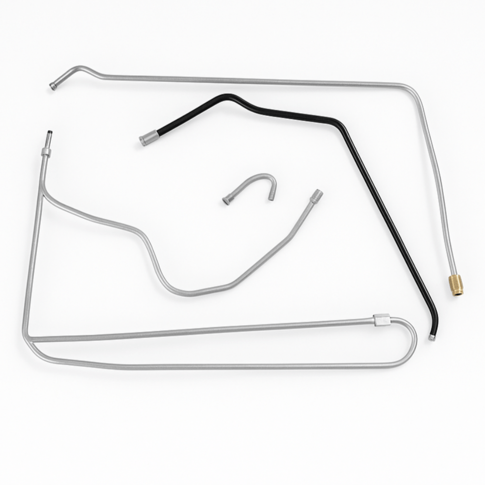 Fuel Line Kit, Pre - Formed Steel, US Made, 1952 - 1966 M38A1 - The JeepsterMan