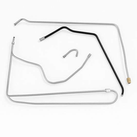 Fuel Line Kit, Pre - Formed Steel, US Made, 1952 - 1966 M38A1 - The JeepsterMan