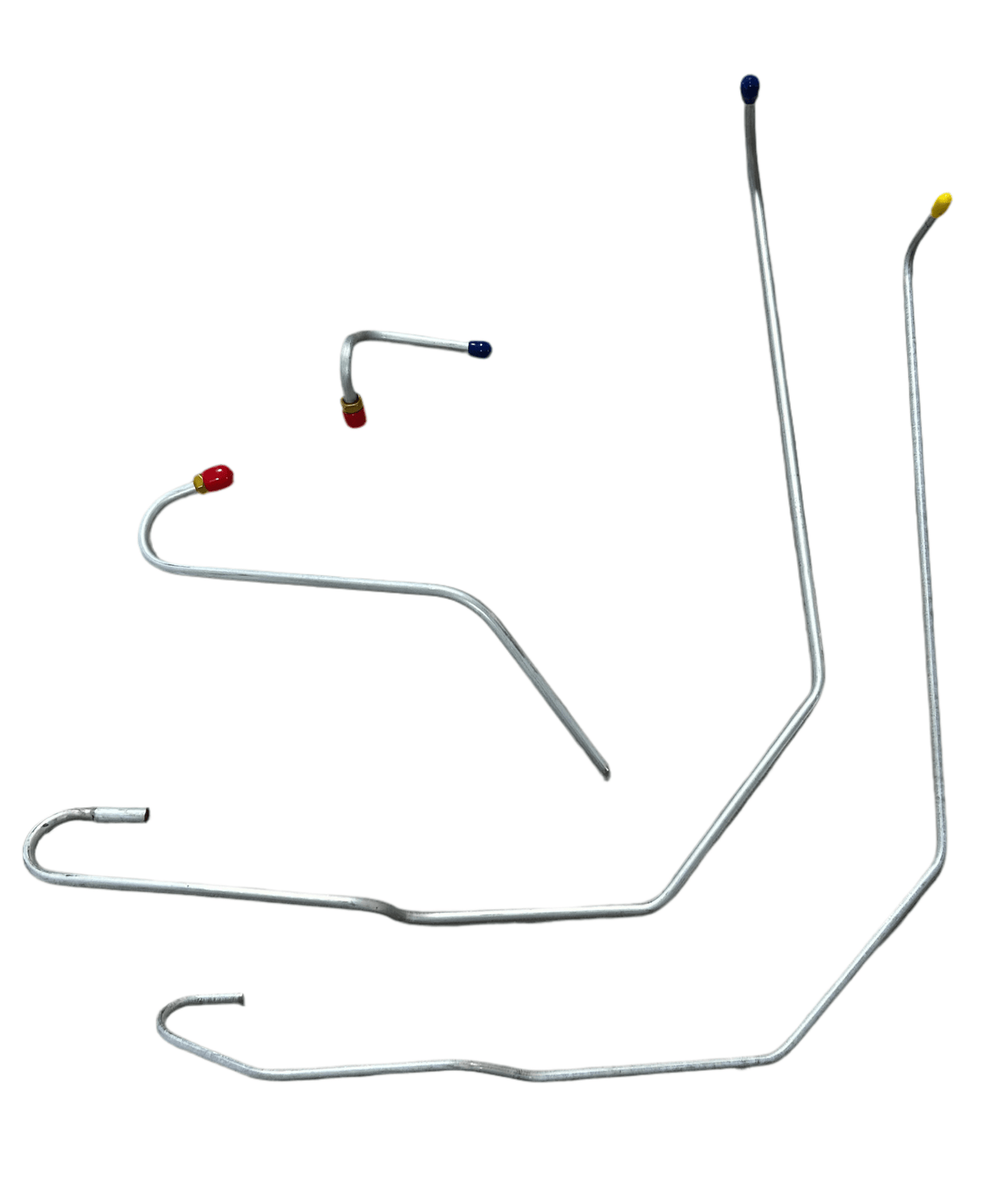 Fuel Line Set, Steel, Dauntless 225 V6, 1965 - 1971, Jeep CJ - 5, CJ - 6, Jeepster Commando - The JeepsterMan