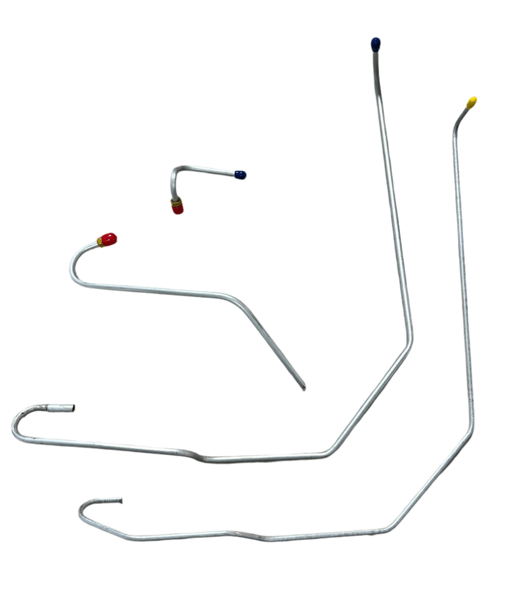 Fuel Line Set, Steel, Dauntless 225 V6, 1965-1971, Jeep CJ-5, CJ-6 Fuel Line Set, Steel, Dauntless 225 V6, 1965-1971, Jeep CJ-5, CJ-6