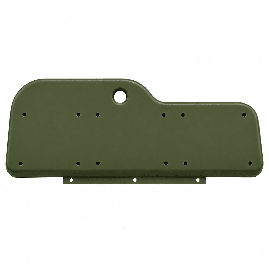 Glove Compartment Cover w/ Hinge, 1941-1945, MB, GPW - The JeepsterMan
