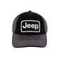 Hat - Jeep Chino Twill Patch - Black/Charcoal/White - The JeepsterMan