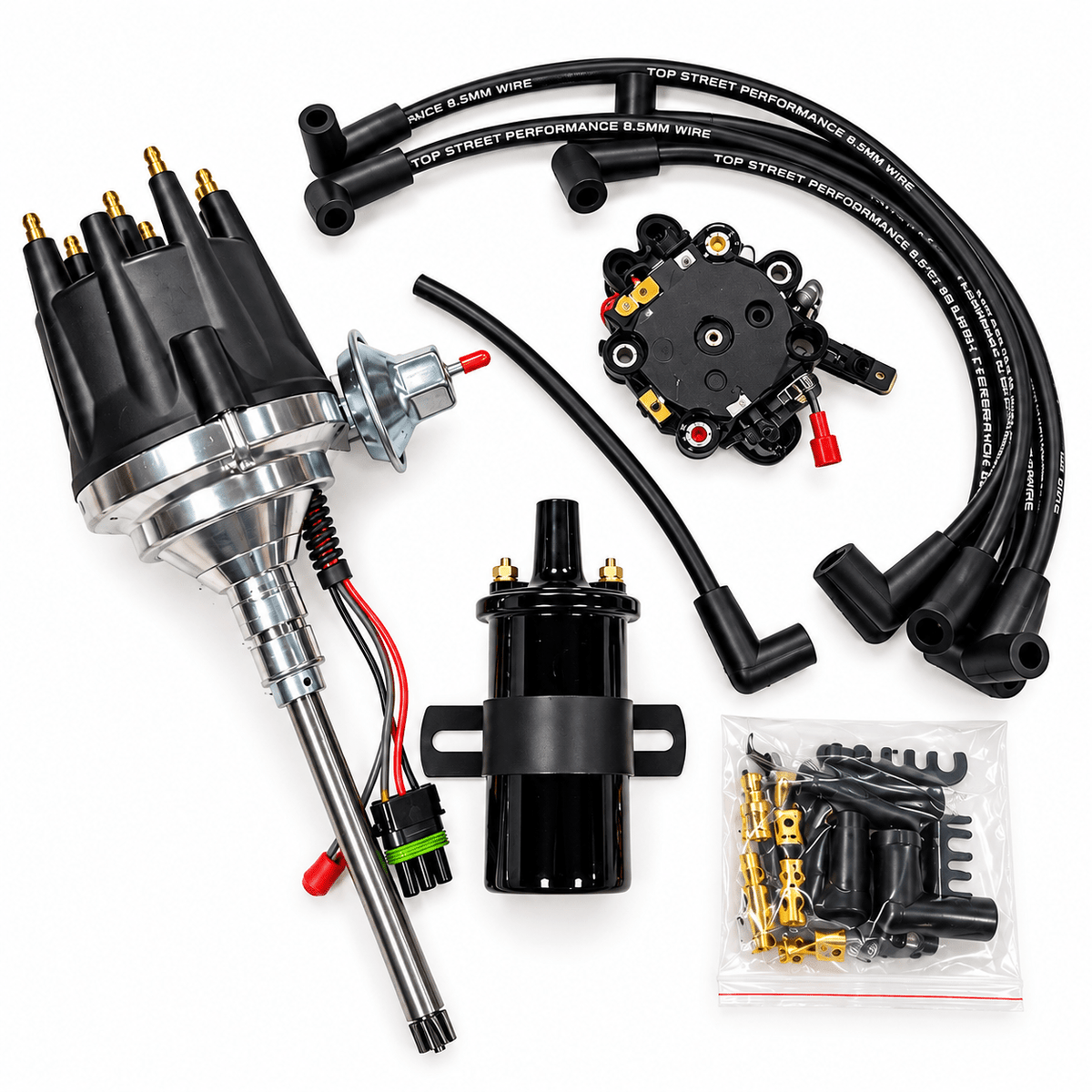 HEI Conversion Kit, 12 Volt, 4-134 Engine, 1941-1971, Willys and Jeep Vehicles - The JeepsterMan