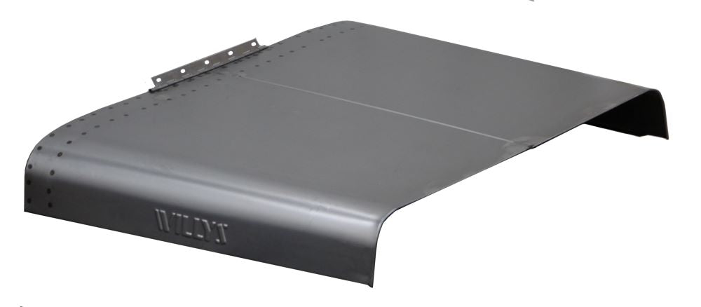 Hood, Willys Script, US Made, 1941-1953 Willys Jeep CJ2A, CJ3A, MB, GP ...