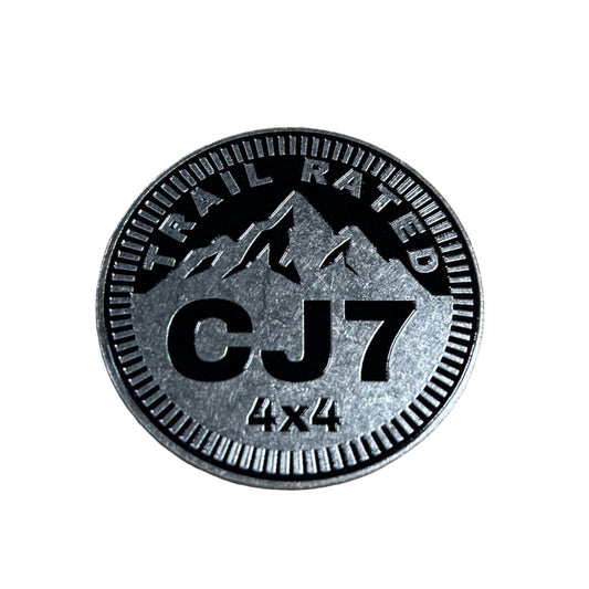 Jeep CJ - 7 Trail Rated Badge - The JeepsterMan