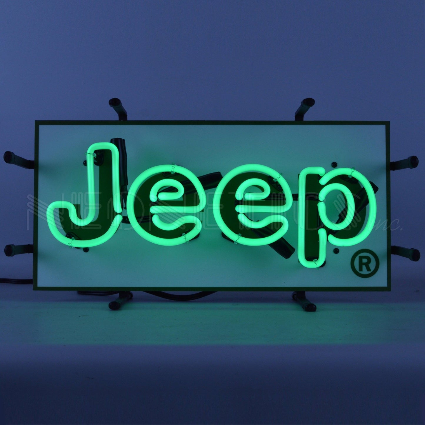 Jeep Green Junior Neon Sign - The JeepsterMan