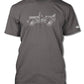 Jeep Willys WWII 1941 - 1945 T-Shirt - Men - Side View - The JeepsterMan