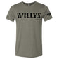 Mens Jeep® Willys T-Shirt - Military Green - The JeepsterMan