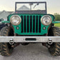 Off Road Heavy Duty Front Bumper, 1948 - 1964, Willys Jeep CJ - 2A, CJ - 3A, CJ - 3B, M38 - The JeepsterMan