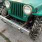 Off Road Heavy Duty Front Bumper, 1948 - 1964, Willys Jeep CJ - 2A, CJ - 3A, CJ - 3B, M38 - The JeepsterMan