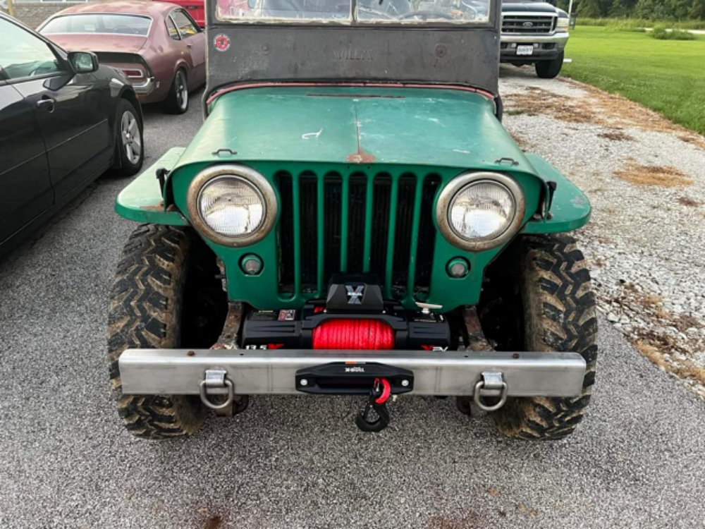 Off Road Heavy Duty Front Bumper, 1948 - 1964, Willys Jeep CJ - 2A, CJ - 3A, CJ - 3B, M38 - The JeepsterMan