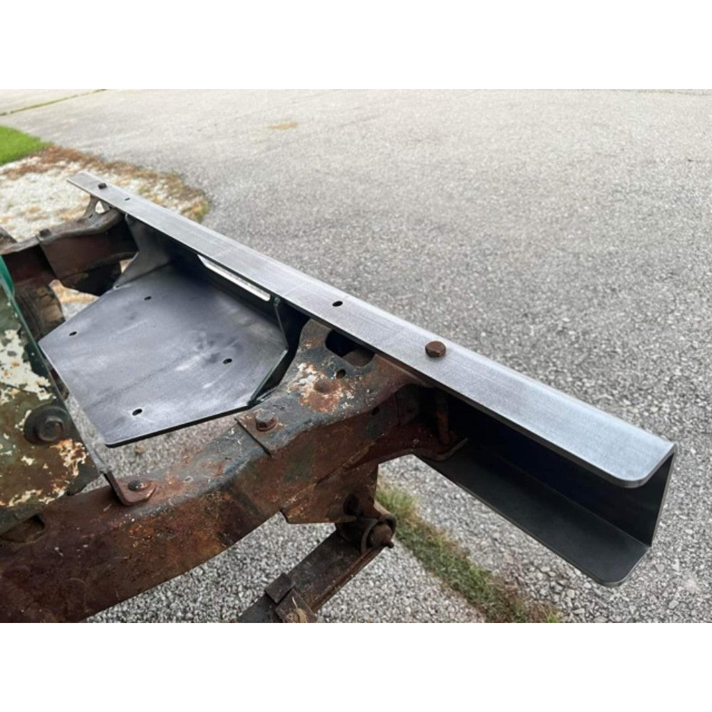 Off Road Heavy Duty Front Bumper, 1946-1964, Willys Jeep CJ-2A, CJ-3A ...
