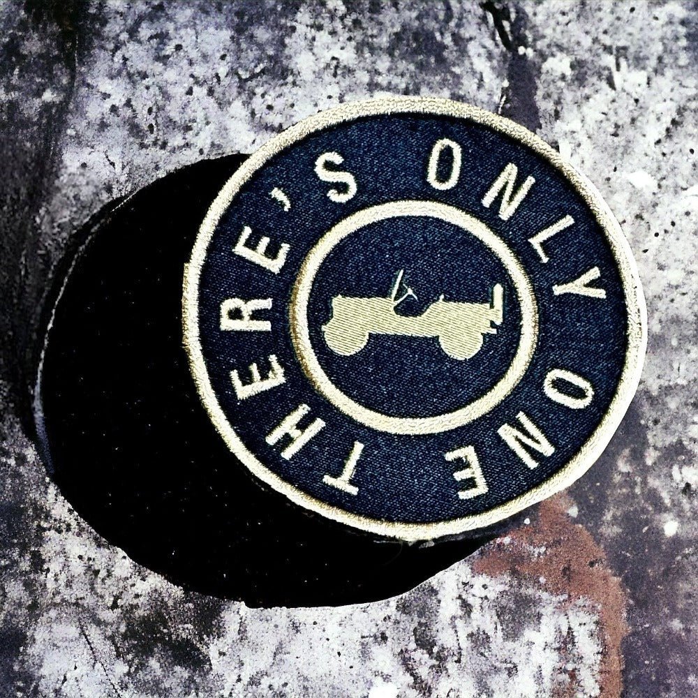 Patch - Jeep® Willys There's Only One - The JeepsterMan
