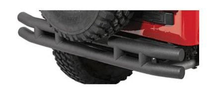 QR3 Dual - Tube Rear Bumper, 1955 - 1986 Jeep CJ - 5 & CJ - 7 - The JeepsterMan