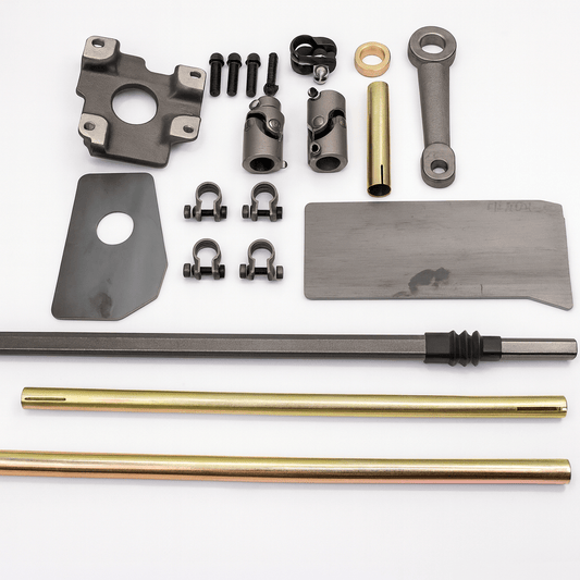 Saginaw Power Steering Conversion Kit, 1941 - 1971, MB, GPW, CJ2A, CJ3A, CJ3B, CJ5, M38, M38A1 - The JeepsterMan