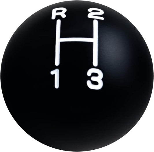 Shifter Knob, Aluminum Engraved, 5/16″ - 24 Threads, 1945 - 1979, Willys and Jeep - The JeepsterMan