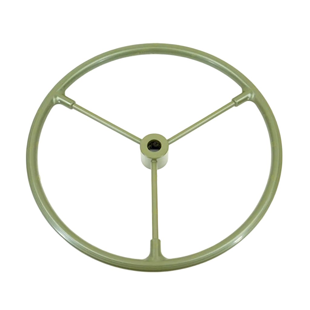 Smaller Steering Wheel, 15", 1941 - 1971, MB, GPW, CJ2A, CJ3A, CJ3B, CJ5, M38, M38A1 - The JeepsterMan